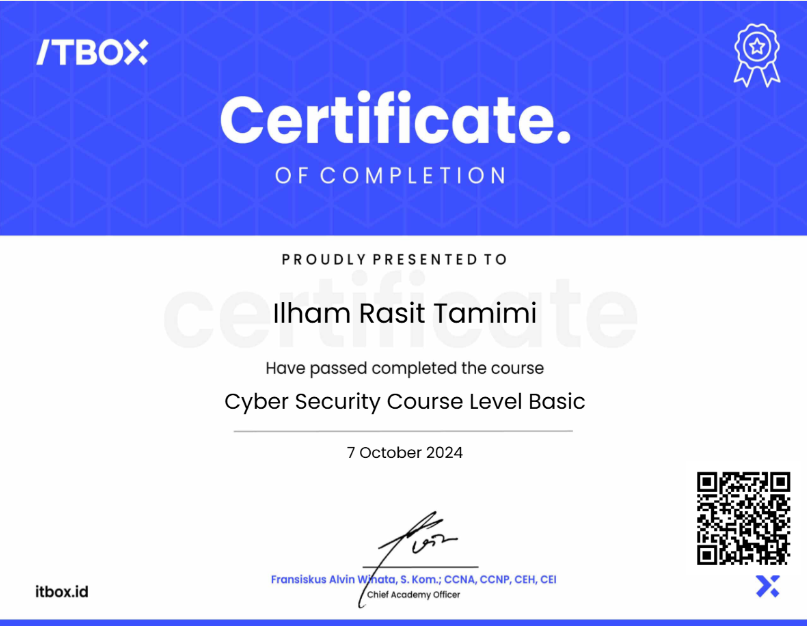 Cyber Security Course Level Basic